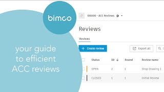 ACC Reviews  bimco Revit Coordination Training Tutorial [upl. by Yblek]