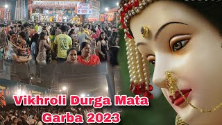 VIKHROLI DURGA MATA GARBA 2023  Vikhroli Navratri Festival  Vishal J Vlogs [upl. by Salvatore]