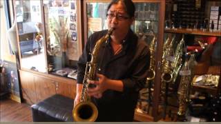 Test Tenor Mouthpiece Francois Louis ML 260 Grounds [upl. by Ihtraa]