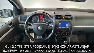 Volkswagen Golf 20 TFSI GTI AIRCODAKJE19quotXENONARMSTEUNAPK2 SLEUTELS ✔️ [upl. by Ailedamla]