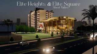 Stunning 3D Architectural Walkthrough Animation of Elite Height amp Elite Square  Gorakhpur [upl. by Annaierb707]