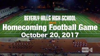 Beverly Hills High School Homecoming Football 2017  KBEV Promo [upl. by Dalis584]