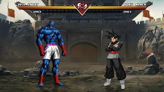 EVIL SAGAT vs GOKU BLACK  The most epic fight ever made❗🔥 [upl. by Naujal]