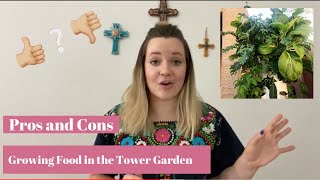 Pros and Cons of Growing Food in the Tower Garden Honest UNSPONSORED REVIEW Paisley Acres [upl. by Bilat]