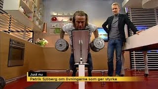 Patrik Sjöberg visar övningar för axlar rygg och rumpa  Nyhetsmorgon TV4 [upl. by Ariella]