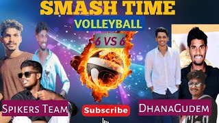 Best mens volleyball highlights spikers 🆚 DhanaGudem Team [upl. by Esertal]