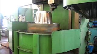 Tornio Verticale a NC Vertical Lathe NC [upl. by Gelasias707]