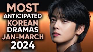 19 Most Anticipated Korean Dramas of 2024 January  March Ft HappySqueak [upl. by Porty756]