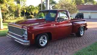 SOLD  1976 Chevrolet C10 Stepside Pickup Truck for sale by Auto Haus of Naples AutoHausFLcom [upl. by Arabella]