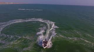 Karachis Beautiful Beach  Sandspit  DroneVlog [upl. by Elson]