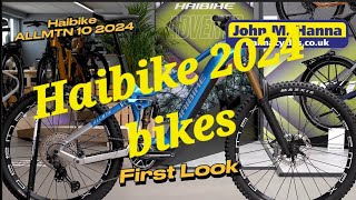 Haibike ALLMTN 10 2024 video and full spec e mtb electric mountain bikes for MY24 Yamaha PWX3 Motor [upl. by Libyc378]