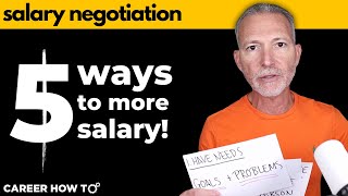 5 Ways to Get Paid More Salary When Interviewing [upl. by Cyrillus]