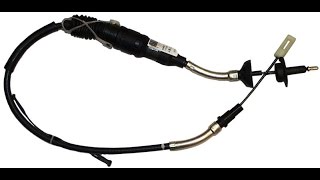 How to Reset a Self Adjusting Clutch Cable  how to Mount it on a Car  Peugoet  Citroen [upl. by Eceinaj]