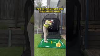 Master Your Swing Downswing Pump Drill for Perfect Golf Shots [upl. by Hafital]