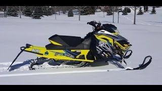 16 Skidoo MXZX RS 600 Pt 1 [upl. by Meela]