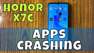 How to Fix If Apps Crashing on Honor x7c [upl. by Warring]