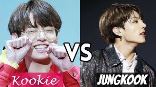 KOOKIE vs JUNGKOOK  Two Sides of Jeon Jungkook [upl. by Edina986]