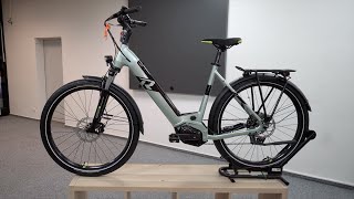 Tiefeinsteiger EBike 2022 Raymon TourRay E 60 TrekkingRad Review Yamaha PWST switchbike [upl. by Ainslie]