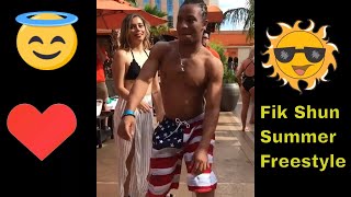 Fik Shun Dope Freestyle In Las Vegas  DanceOfficial [upl. by Ennis]