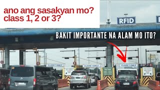 TOLL GATES Vehicle Class 1 2 amp 3 SLEX NLEX CAVITEX SKYWAY TPLEX SCTEX amp MORE [upl. by Cinom]