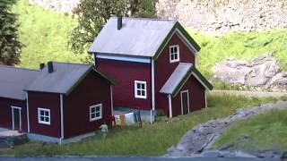 Flåm Railway Berekvam modelrailway SOUND trains  film by Siegfried Unger Germany 2018 [upl. by Swords]