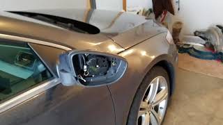 Vw CC Side mirror trim replacement [upl. by Malek]