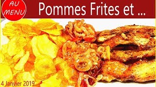 【 POMMES FRITES 】AIGUILLETTES DE POULET  RECETTE FACILE ET PAS CHERE VC0031 VS00122 AU010101 [upl. by Nodmac]