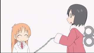 Rock paper scissors  Nichijou English Dub [upl. by Ettezoj]