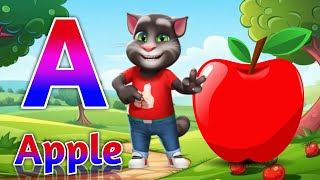 ABC Phonic Song  Toddler Learning Video Songs A for Apple Nursery Rhymes Alphabet Song for kids [upl. by Madelon628]