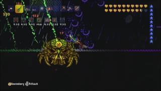 Terraria Xbox 360 Ocram Boss Battle [upl. by Nannie]