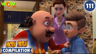 Motu Secret Agent  Motu Patlu Season 13 Compilation 111  Motu Patlu  Cartoons For Kids spot [upl. by Anehc]