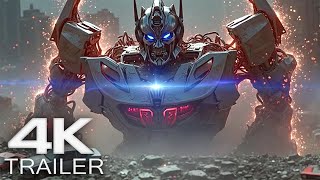 TRANSFORMERS ONE  Megatron Turns Evil Trailer 2024 4K UHD [upl. by Ahsaeyt]