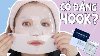 Mặt Nạ 400Hộp Có Thực Sự Xịn Như Lời Đồn 🤔 Review Mặt Nạ Derm All Matrix ❤️ TrinhPham [upl. by Mcferren]