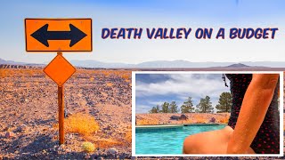 BUDGET places to stay in DEATH VALLEY 2023 LONGSTREET edition [upl. by Ahsotan197]