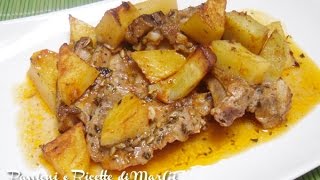 Video ricetta costolette di agnello con patate speziate [upl. by Yclehc171]