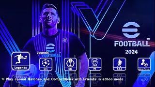 eFootball PES 2024 PPSSPP Android amp PC Best Graphics  Full Player Transfer [upl. by Rolecnahc]