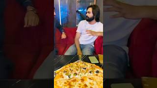 Pizza party with famous youtuber baba jee  minivlogi vlog shorts shortsfeed duckybhai viral [upl. by Dorine267]