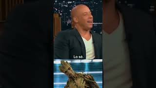 VIN DIESEL vindiesel iamgroot groot marvelstudios marvel shorts shortsfeed [upl. by Dutchman]