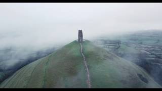 Glastonbury Tor In the Fog [upl. by Ydassac]