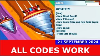 ALL CODES September 21 2024 UPD Clicker Mining Simulator ROBLOX [upl. by Nuahsal]