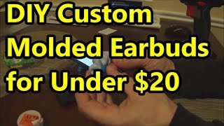 Custom Molded EarBuds Under 20 [upl. by Dumond]