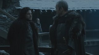 King Stannis Baratheon ft Jon Snow  Adam Var Adam Gibi [upl. by Byrne]