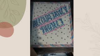 ACCOUNTANCY PROJECT  GST for class 11th amp 12th [upl. by Sparky]