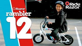 Razor Rambler 12 EBike  RideRazor [upl. by Icnan]