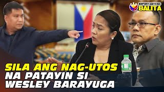 Royina Garma at Ediberto Leonardo itinuturong mastermind sa pagpatay kay Wesley Barayuga [upl. by Weig]