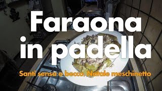 Faraona spadellata Santi sensa o becco Natale meschinetto Not for vegans [upl. by Astera]