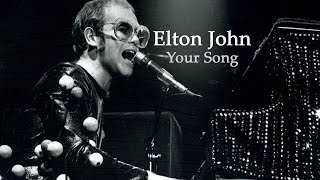 Your Song  Elton John  Lyricsแปลไทย [upl. by Maxine]