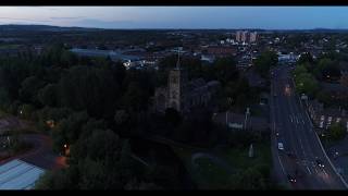 4k ST MARYS CHURCH KIDDERMINSTER WORCESTERSHIRE AT DUSK PART 3 [upl. by Tarazi]