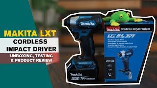 Makita DTD155Z Cordless Impact Driver Unboxing Testing amp Product Review for Pinoy Beginners [upl. by Mihe]