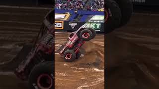 Monster Jam Backflips monsterjam motorsports 2024 crazy shorts viral backflips monstertruck [upl. by Aissela]